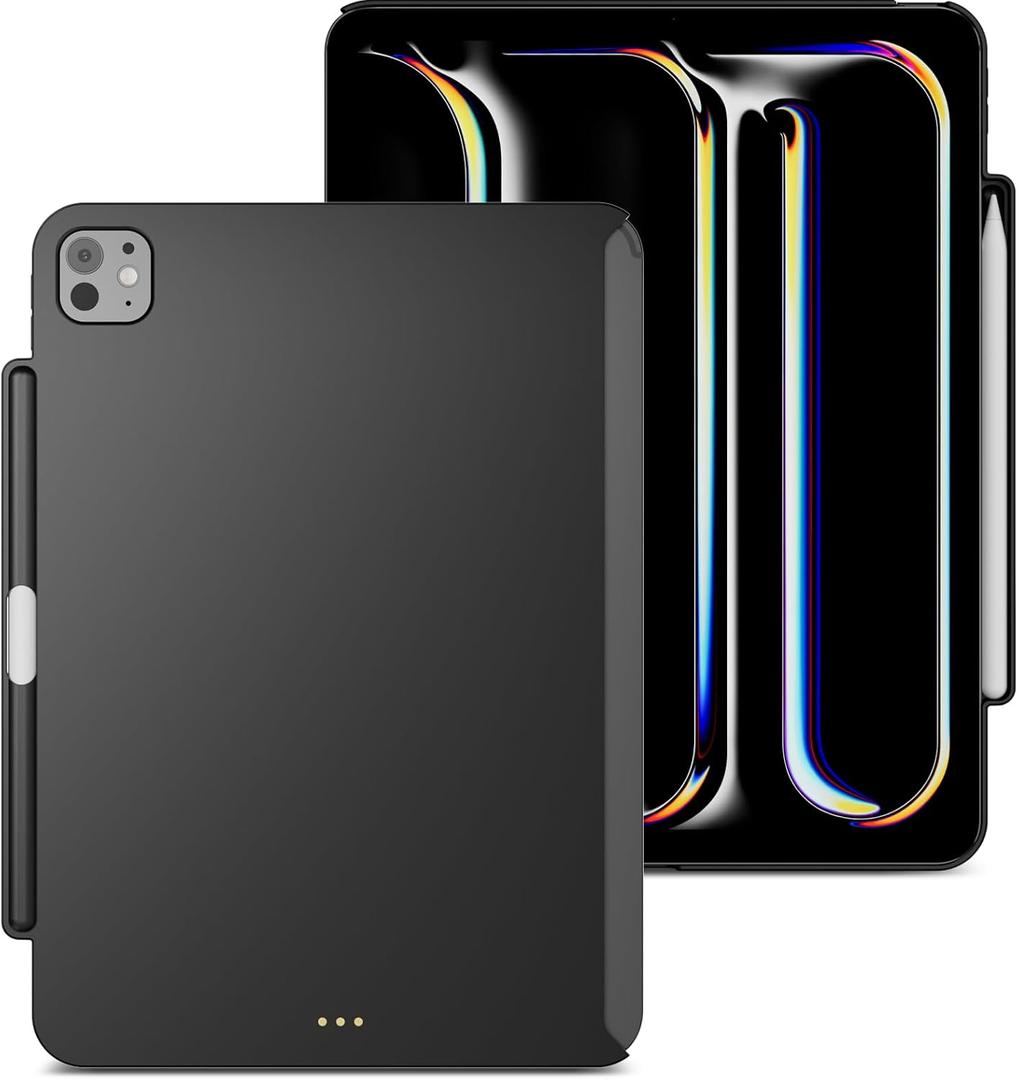 MAGEASY CoverBuddy Lite for M4 iPad Pro 11" (2024) - iPad Pro Case Compatible with Magic Keyboard for iPad Pro (M4), with Apple Pencil Pro Pencil Holder - Black MAGEASY CoverBuddy Lite for M4 iPad Pro 11" (2024) - iPad Pro Case Compatible with Magic Keyboard for iPad Pro (M4), with Apple Pencil Pro Pencil Holder - Black