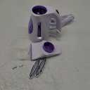 HiLIFE Steamer for Clothes, Portable Handheld Design, 240ml Big Capacity, 700W, Strong Penetrating Steam, Removes Wrinkle, for Home, Office and Travel(Purple)