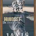 14x18 Frame Rustic Brown, Distressed 18x14 Picture Frame, Art Pic Hanging Poster Frame, 14 by 18 Gallery Family Concert Portrait Wall Photo Frame Anniversary/Birthday/Wedding/Thank you/Christmas Gift