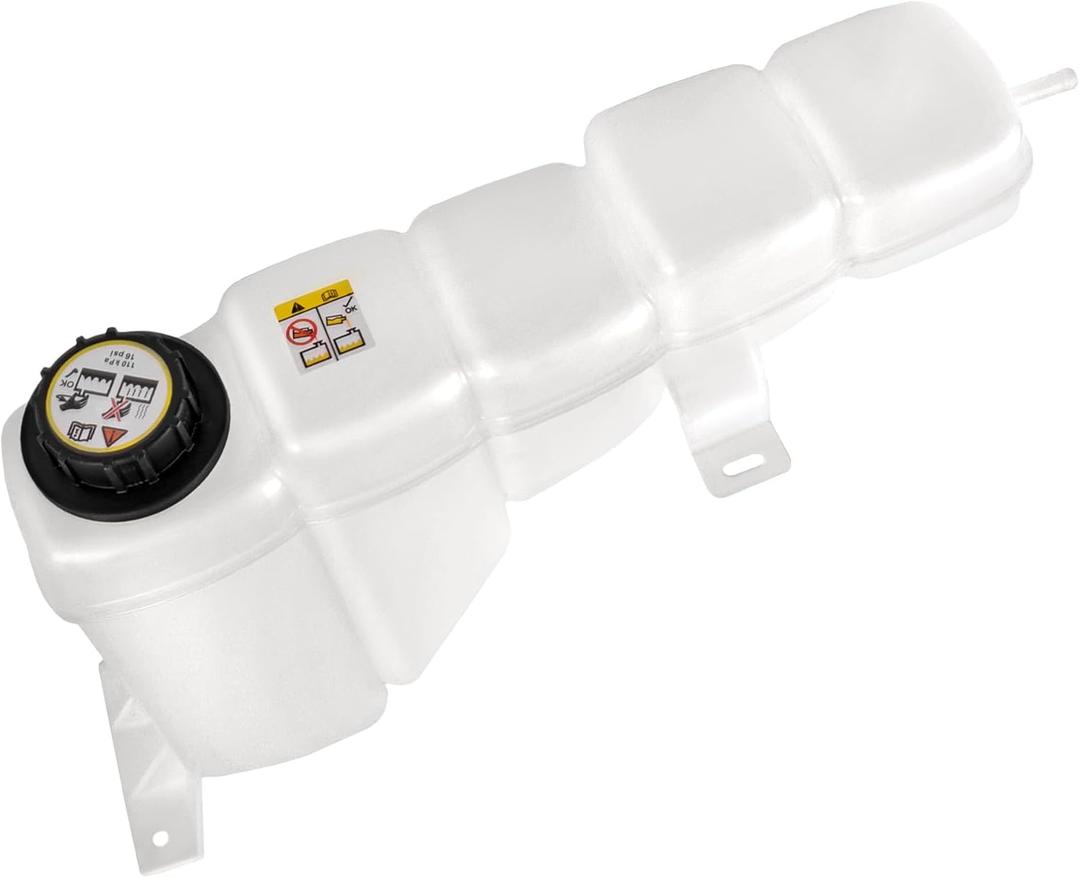 Engine Coolant Reservoir Tank with Cap 603-213 Compatible with 2000-2005 Excursion,1999-2004 F250 F350 F450 F550 Super Duty,Replace 2C3Z8A080AA,6C358A080AC