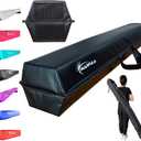 MARFULA Balance Beam - Folding Floor Gymnastics Equipment for Kids, Non Slip Base - 6 FT to 10 FT for Home Gym Use
