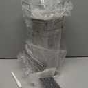 Lifewit 1 Gallon Drink Dispenser for Parties 2 Pcs, 4L Plastic Beverage Container with Stand for Juice/Tea/Soda & Lemonade, Clear Water Pitcher with Spigot for Mimosa Bar Hosting 39 x 16 cm/15x6"