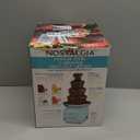 Nostalgia 4 Tier Electric Chocolate Fondue Fountain Machine for Parties - Melts Cheese, Queso, Candy, and Liqueur - Dip Strawberries, Apple Wedges, Vegetables, and More - 32-Ounce - Aqua