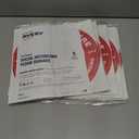 6 x Avery"Please Wait Here" Red Social Distancing Floor Decals, 10.5" Diameter, 5 Removable Decals (83090)