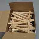 40 Pack 5 Inch Mini Wood Easel Stand Mini Wood Display Easel Wooden Tripod Holder Stand for Painting Portable Canvas Photo Picture Sign Displaying Small Business Cards Artist Phone Wedding