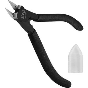 stedi 4.7-inch Model Nipper, with Sharp Thin Blade and Blade Case Plastic Model Tools, Sprue Cutter for Gundam Building Repairing and Fixing, Black