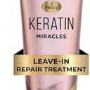 Pantene Keratin Leave-In Conditioner with Argan Oil, Protein Treatment for Dry, Damaged & Color-Treated Hair, Repairs Split Ends & Protects from Damage, Formaldehyde-Free, 8.4 Fl Oz