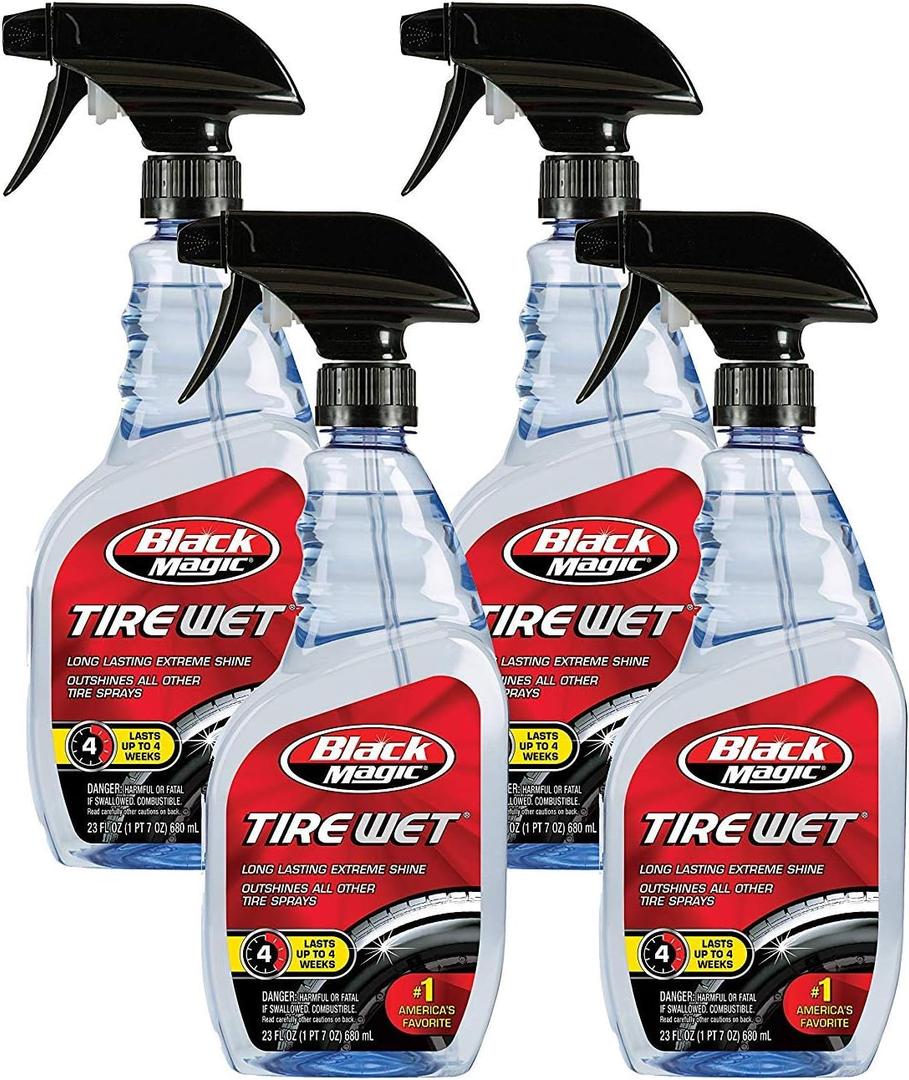 3 x Black Magic BM23 Tire Wet, 23 oz. (23 Fl Oz. (Pack of 1))