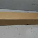 PVC Slide-On Door Bottom | Adjustable Plastic Weatherstrip Door Bottom with Drip Cap | 3 Feet (36-Inch) | for 1 3/4 Doors | Black | Fits Gaps 3/8 to 7/8 | Made in The USA