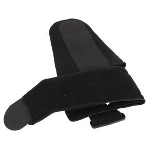 Foot Splint for Foot Support Comfortable Wrap and Drop Nighttime Orthosis for Plantar Rehabilitation Lightweight Design for Daytime Use (25x13x0.5cm, Black)