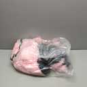 Bean Bag Cover (No Filler), Soft Faux Fur Stuffed Animal Bean Bag Storage Only Cover, Fluffy Plush Bean Bag Chair Cover Washable, Comfy Bean Bag Covers for Adults Kids Teens Side Pocket