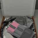 Pilates Equipment 15" Pilates Ring Plus, Pilates Kit for Home Workouts, Pilates Essentials Kit for Women with Pilates Ring and Ball Set, Booty Bands, Figure 8 Resistance Band, Yoga Band (Black)