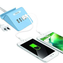 iHome Universal 4 Port USB Charger + Stand NIB Rapid Charge Black