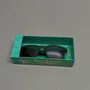 Goodr Going to Valhalla...Witness! Polarized Sunglasses for Men & Women, Medium Sized (OG), Dark Gray Translucent Frames with Chrome Mirrored Reflective Lenses, UV400 Protection, No Slip