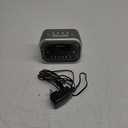 Sharp Big Bang Super Loud Alarm Clock for Heavy Sleepers, 6 Extremely Loud Wake Up Sounds: Rooster, Bugle, Nagging Mom, Jackhammer, Siren, Beep Up to 115db Volume, Silver/Black with White LED Display