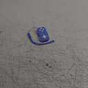 8Bitdo Micro Bluetooth Gamepad Pocket-sized Mini Controller for Switch, Android, and Raspberry Pi, Supports Keyboard Mode (Blue)