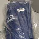 Double Sleeping Pad Camping, Self Inflating 6'' Extra-Thick 2 Person Pillow Built-in Foot Pump Waterproof Inflatable Sleeping Mat Backpacking, Tent, Hiking, Portable Camping Pad (Navy/Grey)