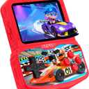 Kids Handheld Game Console with 220 Preloaded Retro Video Games, 3.5'' IPS Screen Adjustable Brightness & Volume, Portable Hand Held Game Player Toy for Travel, Ideal Christmas RED