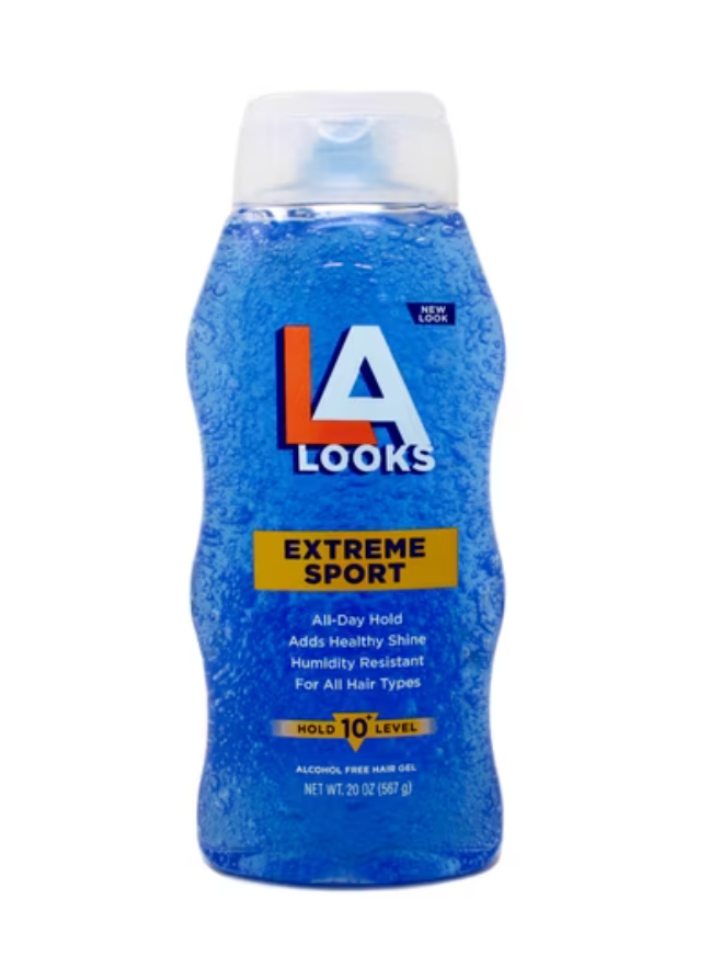 2 x L.A. Looks Sport Xtreme Hold Gel, Hold Level 10+, 20-Ounce (Pack of 2)