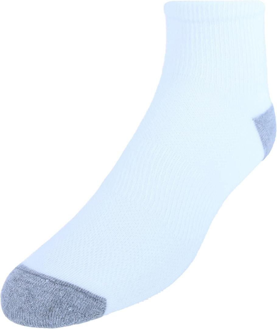 Hanes mens Hanes Men's Socks, X-temp Lightweight Socks, Crew and Ankle, 12-pack