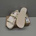 Steve Madden womens Mona, Bone Leather US 9.5