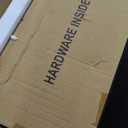 Sweetcrispy 7 Drawer Chest Mobile Storage Cabinets Wooden Dresser with Wheels Room Organization Furniture for Office Home, Black Wood (15.8"D x 18.7"W x 34.3"H (7 Drawers))