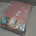 qiqee 60 pcs Kraft Bags with Handles 7.6"x4.75"x10.5" Medium Gift Paper Bag 16 Different Solid Color Bags