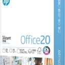 HP Papers | 8.5x11 Paper |Office 20 lb | 1 Ream - 500 Sheets | 92 Bright | Made in USA - FSC Certified | 112150R