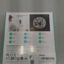 BOTSLAB 5MP Wireless Video Doorbell Camera,180 Head-to-Toe View, AI Motion Detection, VR Mode, Battery or Wired Powered, Easy Installation, Weatherproof, No Monthly Fee, 2.4GHz WiFi (Dark Grey)