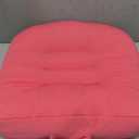 Adult Booster Seat Cushion for Car Height Increase Thick Pad for Office Chair Rocking Chair Floor Pillow Back Pain Coccyx Pain Relief, Carry Handle-Hot Pink, 15.7 x 15.7 x 4.7 inches