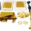 18th Birthday Balloons Set Black Gold Glitter Decorations with Number 18 Balloons, Happy Birthday Banner for Milestone Party Decor