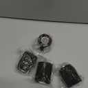 AZEN 16 Pack Self Adhesive Bandage Wrap Black, 2" X 5 Yards Black Athletic Tape, Vet Wrap, Tattoo Grip Tape WrapAnkle Tape, Cohesive Bandage Wrap