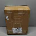 Ergonomic H-Shaped Shower Chair for Elderly and Disabled with Back & Padded Arms,500 lbs Heavy Duty Adjustable Shower Stool Seat for Easy Cleaning, Anti-Slip Bath Chairs for Bathtub