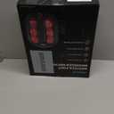 Nekteck Foot Massager with Heat, Shiatsu Heated Electric Kneading Foot Massager Machine for Neuropathy, Plantar Fasciitis, Feet Massage for Pain Relief, Circulation, Valentines Gifts for Man Woman Her (Black)