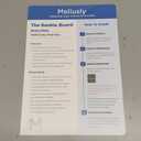 Meliusly Premium 10mm Bunkie Board King Size (76x80'') Patent Pending Low Profile Bed Board Design - Breathable, Noise Minimizing, Moisture Resistant Bunkieboards, Low Profile Bed Support