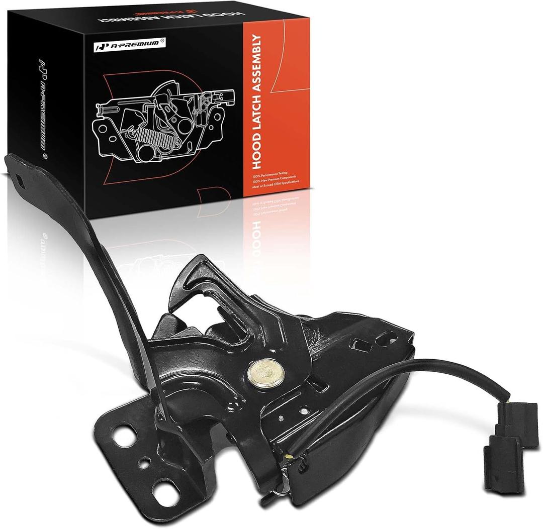 A-Premium Front Hood Latch Assembly Compatible with Honda Vehicles - Pilot 2009-2015, Front Hood Lock - Replace# 74120SZAA01, 74120SZA506