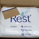 REST Evercool Cooling Comforter, King/Cali King, Blanket for Hot Sleepers, All Season Bedding to Keep Cool for Night Sweats, Breathable Lightweight Blanket, 106x90 Inches, Snow Ivory