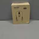 TECKNET Rechargeable Bluetooth Mouse, [ USB + BT5.0 + BT3.0 ] Wireless Mouse, Ergonomic Design, Silent Click, 6-Level 4800 DPI Wireless Mice, 3-Device Switching for Laptop, Computer, MacBookBlue