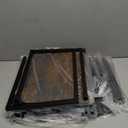 Kitsure Shoe Rack for Closet, Rustic Brown Shoe Organizer with Leveling Feet, Sturdy & Rust-Proof Shoe Storage for Entryway, Bedroom, Living Room, 29.5" x 11.4" x 24.8", Brown