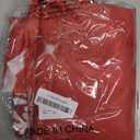 Merry Christma Photography Backdrop Glitter Sparkle Red Snowflakes Photo Background for Winter New Year Eve Family Party Decoration Cake Table Banner 8x6ft