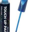 2 x RACOONA Touch Up Paint Pen - Car Scratch Remover, Deep Scratch Repair for All Types of Cars (Blue)