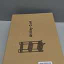 Laiensia 3-Tier Rolling Cart with Wheels,Multifunction Utility Storage Carts, Kitchen Storage Organizer,Mobile Shelving Unit for Bathroom,Laundry,with Classified Stickers,White