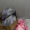 LE SURE Shown on TVDonut Small Dog Bed - Round Cat Bed for Indoor Cats Anti-Anxiety Calming Gift for Pets, Washable Cute Modern Beds with Jacquard Shaggy Plush & Anti Slip Bottom, 23 Inch, Pink Taffy