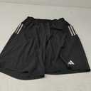 Adidas Men's Club 3-Stripes Tennis Shorts , Extra Large , Black 