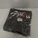 SKZ Hoodie Felix Bangchan Hyunjin Jisung Changbin Minho Seungmin Sweatshirt Merch for Women (Black, XXL)