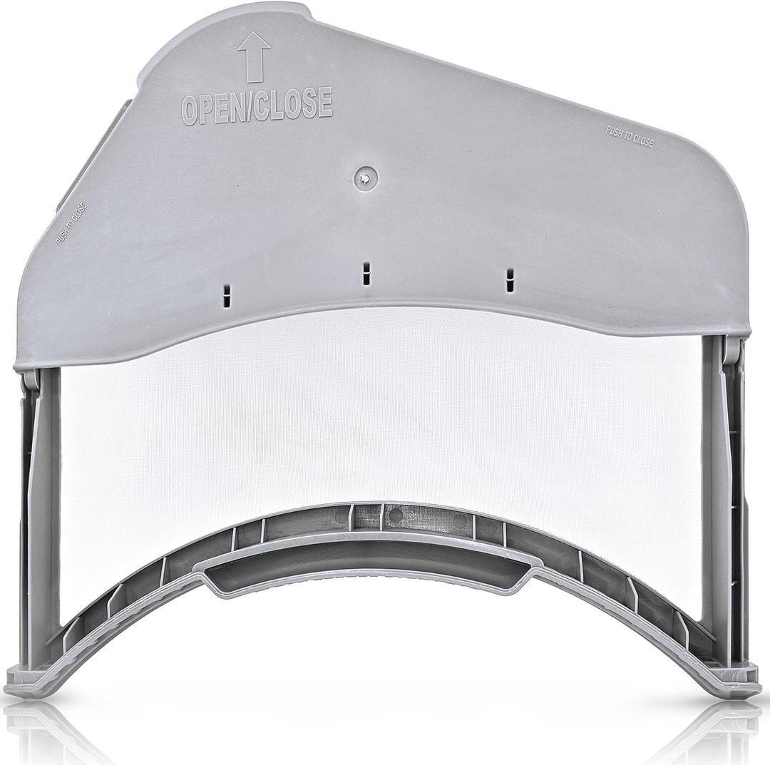 DC97-16013A Dryer Lint Screen Filter with DC61-02610A Lint Filter Cover, Dryer Lint Filter Assembly Replacement Parts AP4559595 DC97-16013B EAP4221239 PS4221239