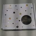 AISBUGUR Jewelry Dish Set of 2, Large Jewelry Tray for More Jewelry Ring Dish Jewelry Bowl with Beautiful Package and Greeting Card Perfect for Birthday Gifts for Women