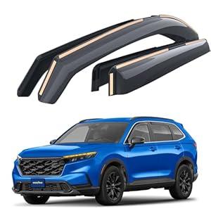 Goodyear Shatterproof in-Channel Window Deflectors for Honda CR-V (CRV) 2023-2025, Rain Guards, Window Visors for Cars, Vent Deflector, Car Accessories, 4 pcs - GY007998
