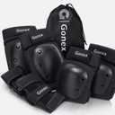 Gonex Knee Pads Elbow Pads with Wrist Guards, Kids Youth Adult Skateboard Ska