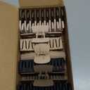 TOCESS Big Hair Claw Clips for Women - Neutral Large Claw Clip for Thin Thick Curly Hair 90's Strong Hold 4.33 Inch Nonslip Matte Jumbo Hair Clips (8 Pcs) (Assorted B.Black, Brown, Beige, Light Pink)